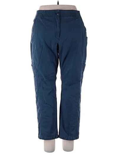 Pre-owned L.l.bean Casual Pants In Blue