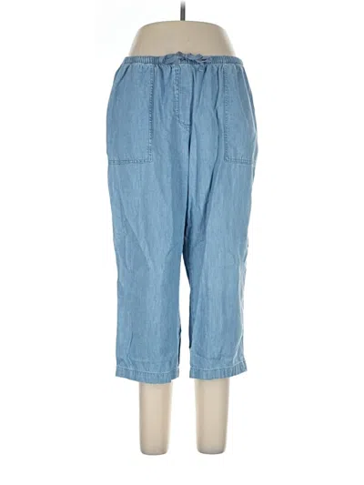 Pre-owned L.l.bean Casual Pants In Blue