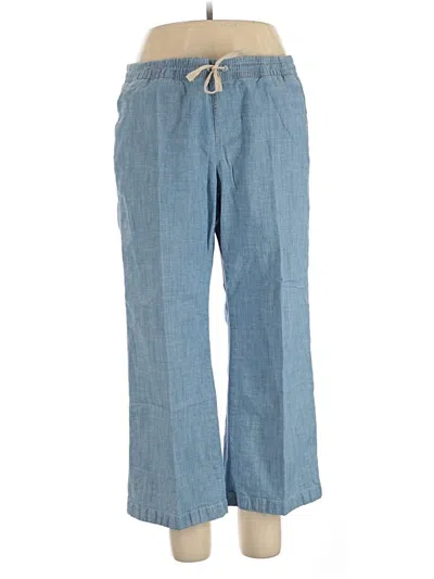 Pre-owned L.l.bean Casual Pants In Blue