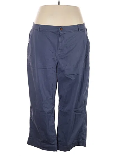 Pre-owned L.l.bean Casual Pants In Blue