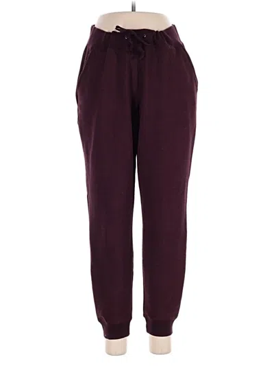 Pre-owned L.l.bean Casual Pants In Burgundy