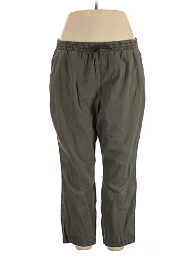 Pre-owned L.l.bean Casual Pants In Green