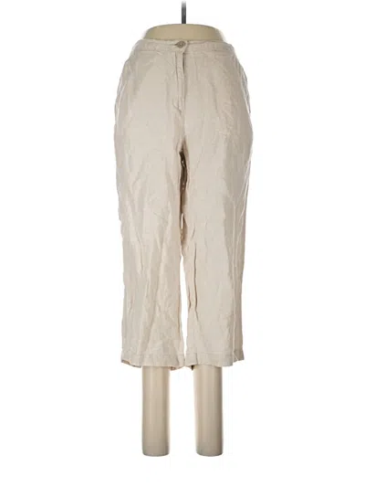 Pre-owned L.l.bean Casual Pants In Ivory