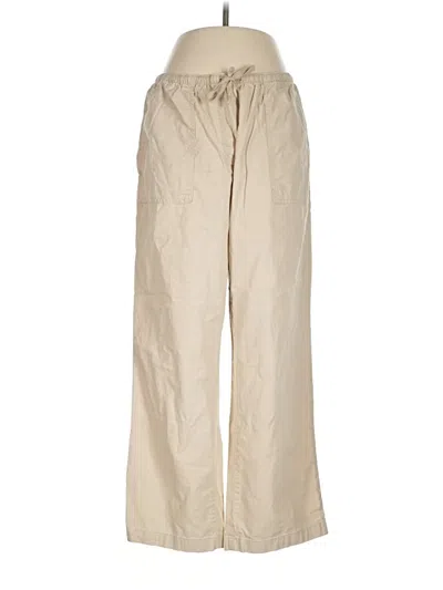Pre-owned L.l.bean Casual Pants In Ivory