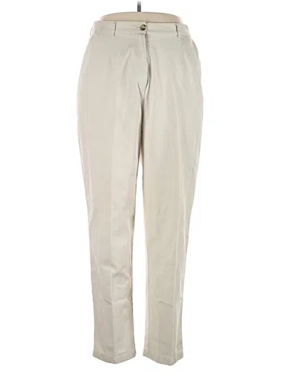 Pre-owned L.l.bean Casual Pants In Ivory