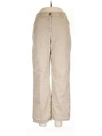 Pre-owned L.l.bean Casual Pants In Tan