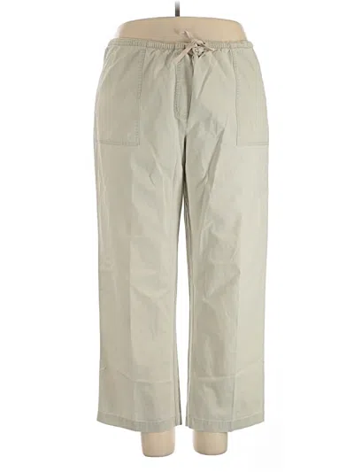 Pre-owned L.l.bean Casual Pants In Tan