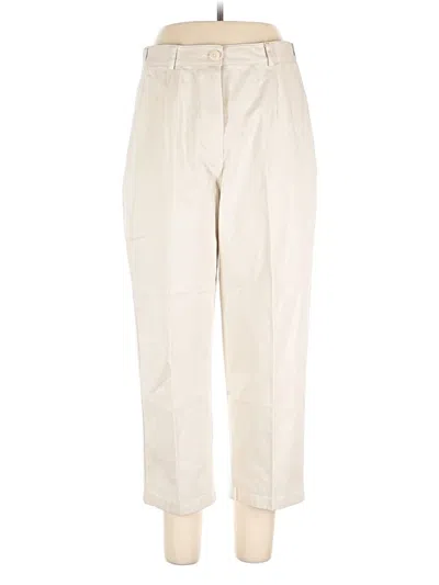 Pre-owned L.l.bean Casual Pants In White
