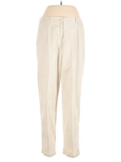 Pre-owned L.l.bean Casual Pants In White