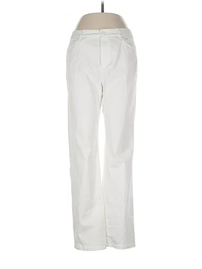 Pre-owned L.l.bean Casual Pants In White