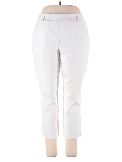 Pre-owned L.l.bean Casual Pants In White