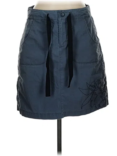 Pre-owned L.l.bean Casual Skirt In Blue