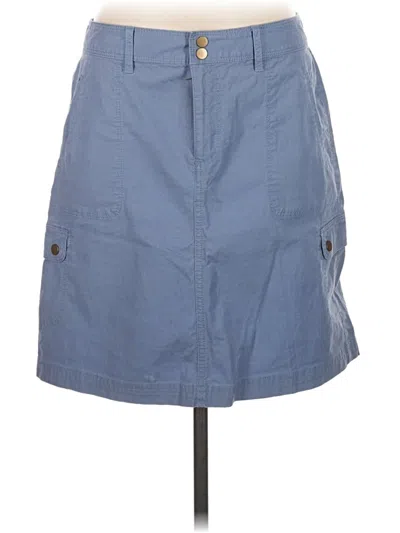 Pre-owned L.l.bean Casual Skirt In Blue