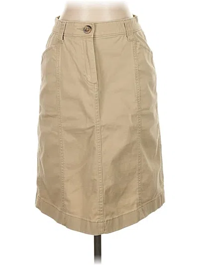 Pre-owned L.l.bean Casual Skirt In Brown