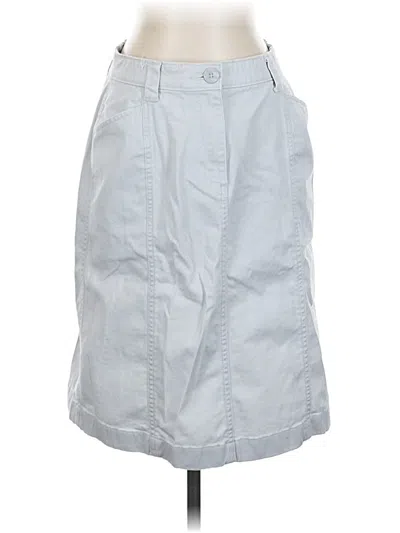 Pre-owned L.l.bean Casual Skirt In Gray