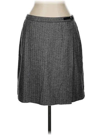 Pre-owned L.l.bean Casual Skirt In Gray