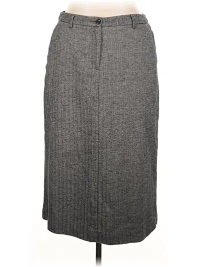 Pre-owned L.l.bean Casual Skirt In Gray