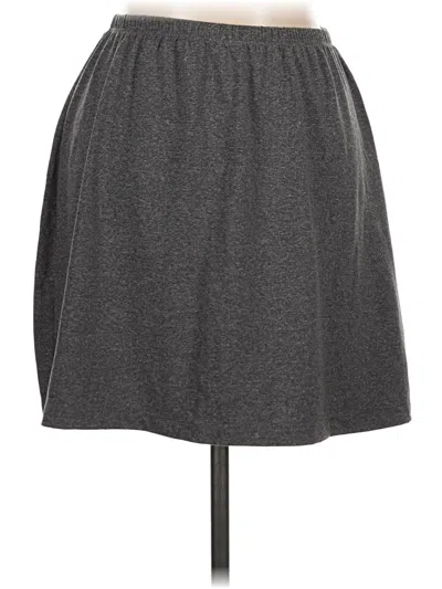 Pre-owned L.l.bean Casual Skirt In Gray