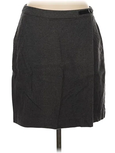 Pre-owned L.l.bean Casual Skirt In Gray