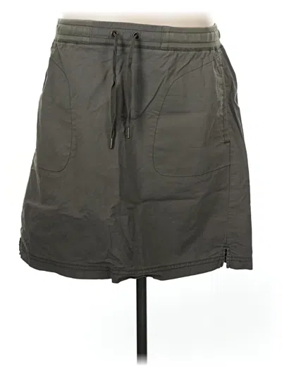 Pre-owned L.l.bean Casual Skirt In Gray