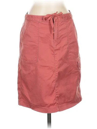 Pre-owned L.l.bean Casual Skirt In Pink