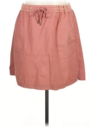 Pre-owned L.l.bean Casual Skirt In Pink