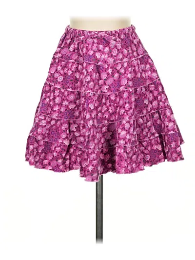 Pre-owned L.l.bean Casual Skirt In Purple