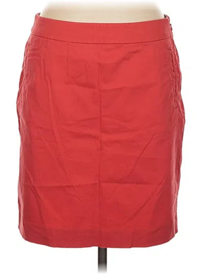 Pre-owned L.l.bean Casual Skirt In Red