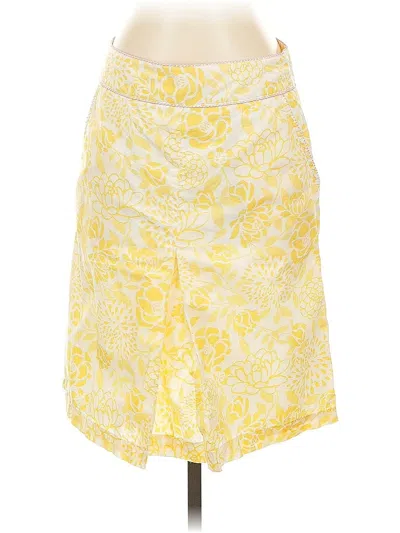 Pre-owned L.l.bean Casual Skirt In Yellow