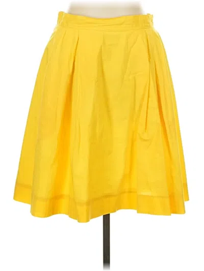 Pre-owned L.l.bean Casual Skirt In Yellow