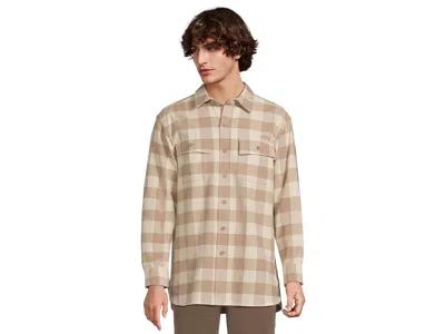 L.l.bean Chamois Shirt Traditional Fit Plaid In Gray