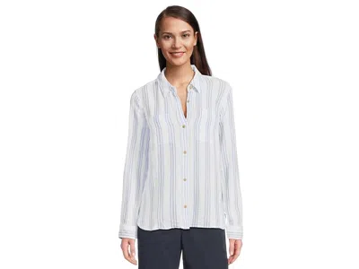 L.l.bean Cloud Gauze Shirt Long Sleeve In Gray