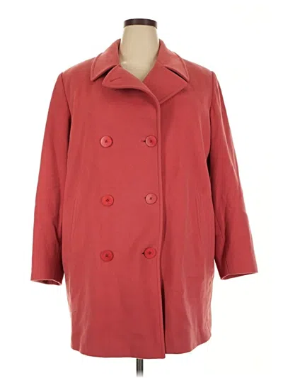 Pre-owned L.l.bean Coat In Red