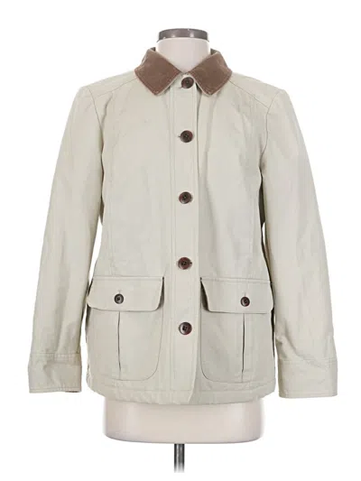 Pre-owned L.l.bean Coat In White