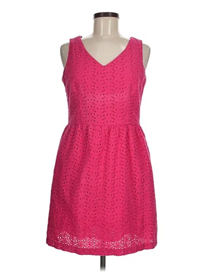 Pre-owned L.l.bean Cocktail Dress In Pink