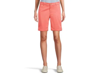 L.l.bean Comfort Stretch Chino Bermudas Shorts 9 In Red