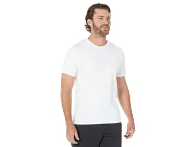 L.l.bean Comfort Stretch Pima Short Sleeve T-shirts Shirt In White