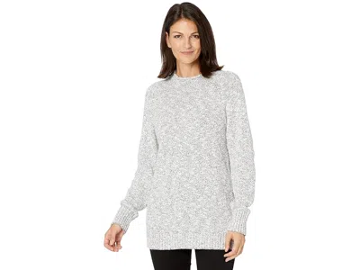 L.l.bean Cotton Ragg Sweaters Funnel Neck Pullover In Brown