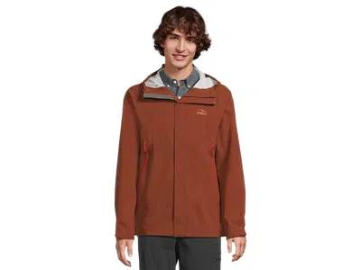 L.l.bean Cresta Stretch Rain Jacket In Orange
