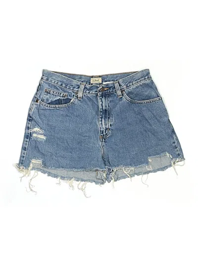 Pre-owned L.l.bean Denim Shorts In Blue