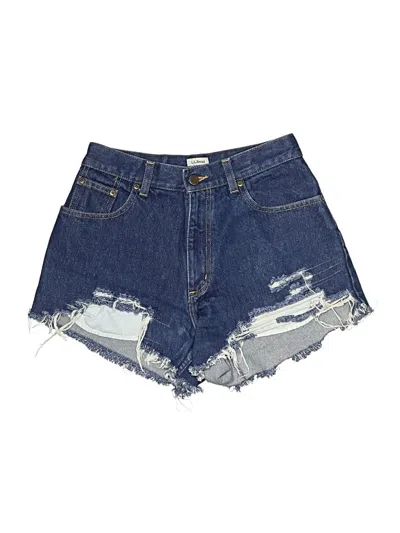 Pre-owned L.l.bean Denim Shorts In Blue
