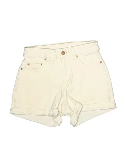 Pre-owned L.l.bean Denim Shorts In Ivory