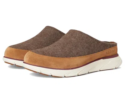 L.l.bean Downeast Clog Wool In Brown