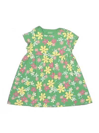 Pre-owned L.l.bean Kids' Dress In Green