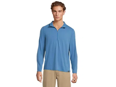 L.l.bean Everyday Sunsmart 1/4 Zip In Blue