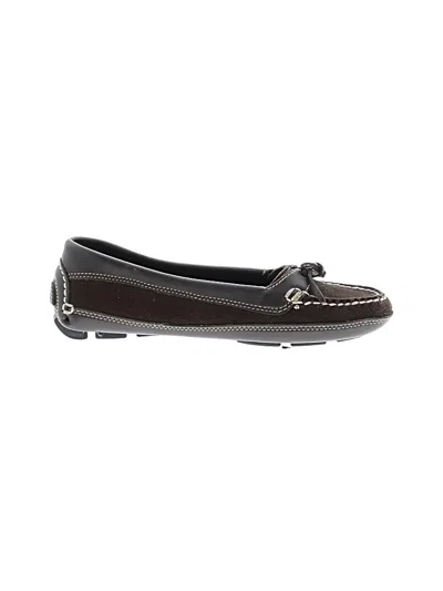 Pre-owned L.l.bean Flats In Brown