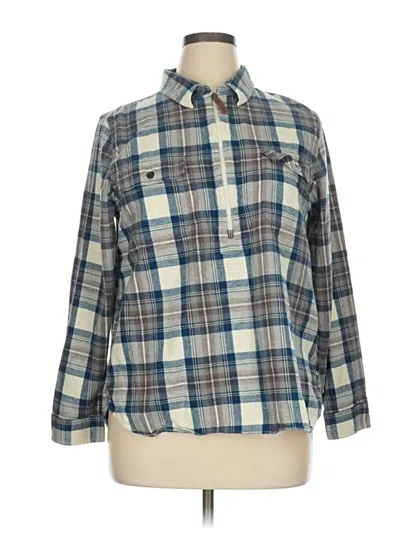 Pre-owned L.l.bean Fleece Jacket In Blue