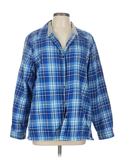 Pre-owned L.l.bean Fleece Jacket In Blue