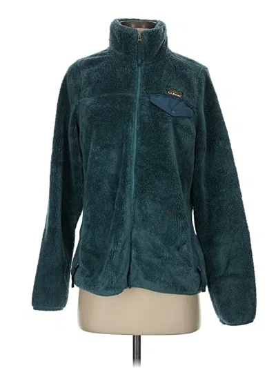 Pre-owned L.l.bean Fleece Jacket In Blue