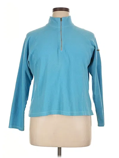 Pre-owned L.l.bean Fleece Jacket In Blue